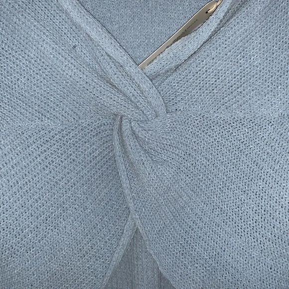 Anthropologie Moon & Madison Front Tie Sweater - Picture 5 of 6